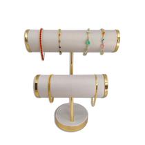 Expositor de Bracelete T Forrado DUPLO OFFWHITE Avulso