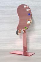 Expositor de Brincos Espelhado formato de Orelha Expositor de Brincos Espelhado formato de Orelha