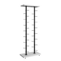 Expositor de Calçados com 2 Colunas e 30 Suportes Aramados Screw Comac