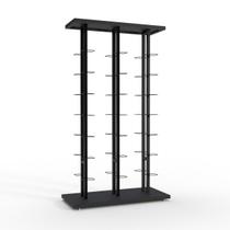 Expositor de Calçados com 3 Colunas Duplo e 42 Suportes Aramados Screw Comac