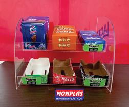 Expositor de Chocolates e Chicletes - MONPLÁS