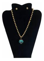 Expositor de colar e brinco em veludo luxo. LL Expositor Expositor de colar e brinco em veludo luxo. LL Expositor