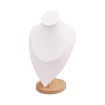 Expositor De Joias Em Veludo: Busto De Manequim Para Colares E Pingentes - Organizador Vertical