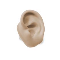 Expositor De Jóias Orelha De Silicone - Cor Nude - Base Oval Expositor De Jóias Orelha De Silicone - Cor Nude - Base Oval