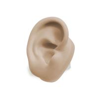 Expositor De Jóias Orelha De Silicone - Cor Nude - Base Oval Expositor De Jóias Orelha De Silicone - Cor Nude - Base Oval