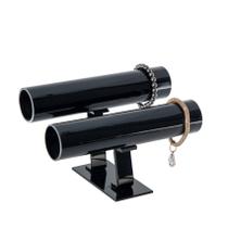 Expositor De Joias Pulseira Acrílico Preto Para Vitrines Balcões