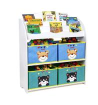 Expositor De Livros Com Nichos Josh 100% MDF