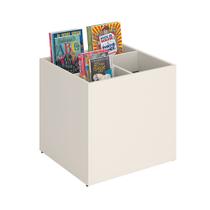 Expositor De Livros E Discos Biblioteca Boston 100% Mdf (Livreiro Organizador)