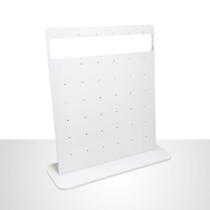 Expositor de mesa para 21 brincos acrílico 17x20cm Expositor de mesa para 21 brincos acrílico 17x20cm