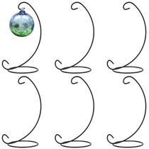 Expositor de Ornamentos EOWCO (23cm) - Ferro Preto - 6 Unidades