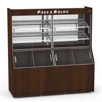Expositor De Paes Aptu-2000 Tabaco Com Led 127V - Refrimate Expositor De Paes Aptu-2000 Tabaco Com Led 127V - Refrimate