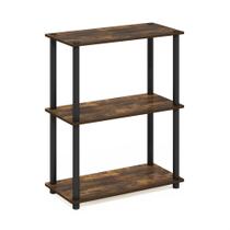 Expositor de prateleira Furinno Turn-N-Tube 3-Tier Compact