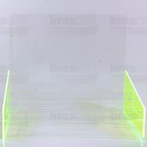 Expositor de Produtos - 30 x 25 x 22,5 - Verde Neon - Brascril
