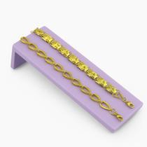 Expositor de Pulseiras e Gargantilhas Minimalista Impressão 3D