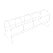 Expositor de Tiara Aramado Individual - 1 Unidade COR:Branco