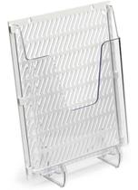 Expositor Display Office Branco / Cristal Com Suporte Waleu - Maxcril Expositor Display Office Branco / Cristal Com Suporte Waleu - Maxcril