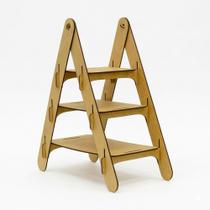 Expositor Escadinha Pequena 3 Andares Mesa De Aniversário Casamento