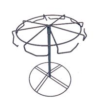 Expositor Giratório Para Balcão 40 x 35 Cm Cor Do Produto Epoxi:Preto