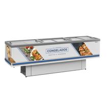 Expositor Ilha Congelada 819 Litros Gelopar Gesv-290rbr Vidro Reto Deslizante 220v Expositor Ilha Congelada 819 Litros Gelopar Gesv-290rbr Vidro Reto Deslizante 220v