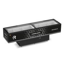 Expositor Ilha Congelados Vanguard Top 3,00m 4 Portas Vidro Semi Curvo Eivt3000 220V - REFRIMATE