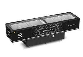 Expositor Ilha Vanguard Top 3000 Preto Refrimate