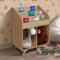 Expositor Livreiro Infantil Aveiro Oak Zoara Shop Jm