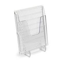 Expositor Office A4 Para Porta Mesa Parede Elevador Kit 3