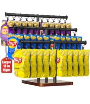Expositor Organizador de Snacks Usluole com 3 Níveis