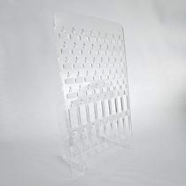 Expositor para brincos em acrílico cristal Expositor para brincos em acrílico cristal