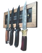 Expositor para Facas Magnético 4 facas parede