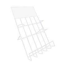 Expositor Para Panfleto De balcão 30 x 55 cm Cor Do Produto Epoxi:Branco