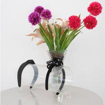 Expositor Para Tiara 29cm Acrílico Cristal - KIT COM 5 UNID