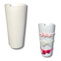 Expositor para Tiara, laços Vertical 29cm - Branco - KIT COM 2 UNID