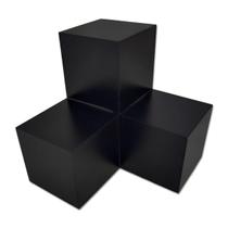 Expositor podio 3d - preto