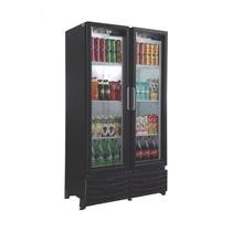 Expositor Refrigerado 700 Litros Porta de Vidro Preto Frilux RF-006-Slin 220v