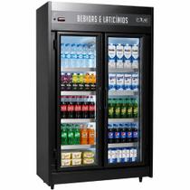 Expositor Refrigerado Auto Serviço Polar 1.25m 2 Portas PEVCA-127v Expositor Refrigerado Auto Serviço Polar 1.25m 2 Portas PEVCA-127v