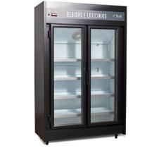 Expositor Refrigerado Auto Serviço Polar 1.25m 2 Portas PEVCA-220v