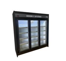 Expositor Refrigerado Auto Serviço Polar 1.80m 3 Portas PEVCA-220v Expositor Refrigerado Auto Serviço Polar 1.80m 3 Portas PEVCA-220v