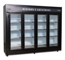 Expositor Refrigerado Auto Serviço Polar 2.50m 4 Portas PEVCA-220v Expositor Refrigerado Auto Serviço Polar 2.50m 4 Portas PEVCA-220v