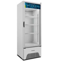 Expositor Refrigerado Bebidas Metalfrio VB40 403L 1 Porta Branco 220V