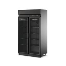 Expositor Refrigerado Vertical 869 Litros Auto Serviço 2 Portas de Vidro Fricon ACFM785 Total Black - 220V Expositor Refrigerado Vertical 869 Litros Auto Serviço 2 Portas de Vidro Fricon ACFM785 Total Black - 220V