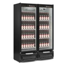 Expositor Refrigerador 2 Portas Cerveja e Carnes 957L Gelopar GCBC-950-PR 220V