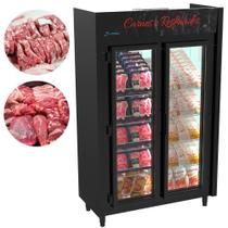Expositor Refrigerador 890 L Auto Serviço 2 Portas Carnes E Resfriados Kofisa