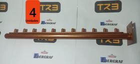 Expositor Rt Arara Inclinado Cabideiro Parede - 4 Unidades Expositor Rt Arara Inclinado Cabideiro Parede - 4 Unidades