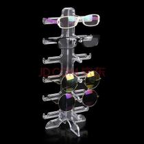 Expositor Suporte De Óculos Acrílico Cristal P/5 Lugares