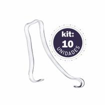 Expositor Suporte P/ Sandalias Em Acrilico Kit 10 Peças G Expositor Suporte P/ Sandalias Em Acrilico Kit 10 Peças G