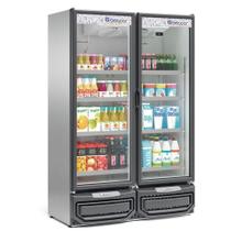 Expositor Vertical 2 Portas GCVR950 Inox 220V Gelopar Expositor Vertical 2 Portas GCVR950 Inox 220V Gelopar