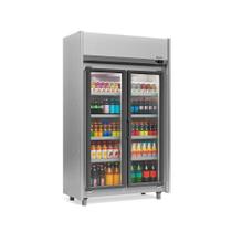Expositor Vertical 2 Portas Tipo Inox GEAS2P 4 Prateleiras 220v Gelopar Expositor Vertical 2 Portas Tipo Inox GEAS2P 4 Prateleiras 220v Gelopar