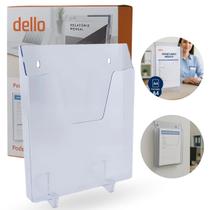 Expositor Vertical A4 Cor Cristal Transparente Dellocolor Dello