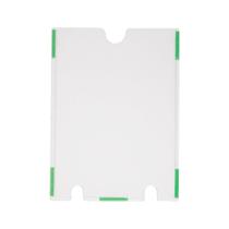 Expositor vertical A4 sem fundo com fita multiuso